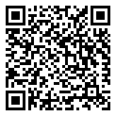Scan QR Code for live pricing and information - Reclining Garden Chair with Side Table Black Poly Rattan