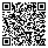 Scan QR Code for live pricing and information - ALFORDSON Coffee Table Modern Round Table X-shape Wooden Legs Living Room White