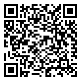 Scan QR Code for live pricing and information - ALFORDSON Gaming Chair Office Massage 12 RGB LED Computer Seat Fabric White Blue